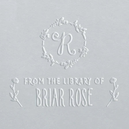 personal book embosser Fairytale Sleeping Beauty