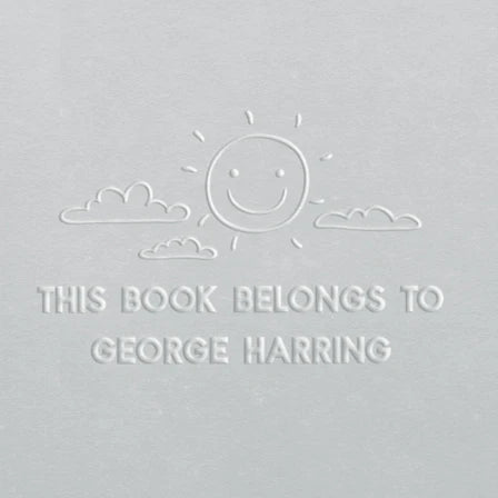 custom book embosser stamp Sun