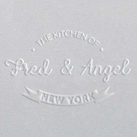 custom embosser stamp Fred Angel