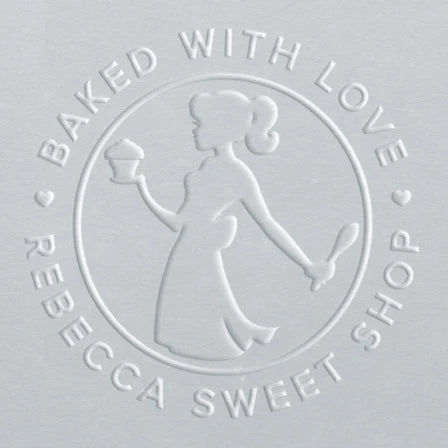 custom embosser stamp Girl Baker