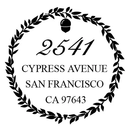 Book Embosser - Address 4