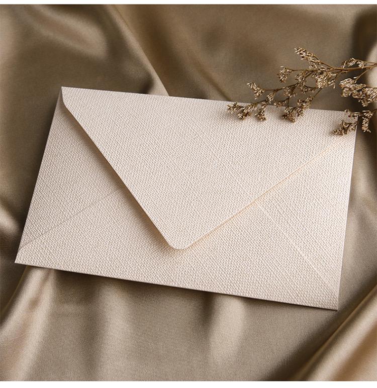 burlap white envelop for wax seals