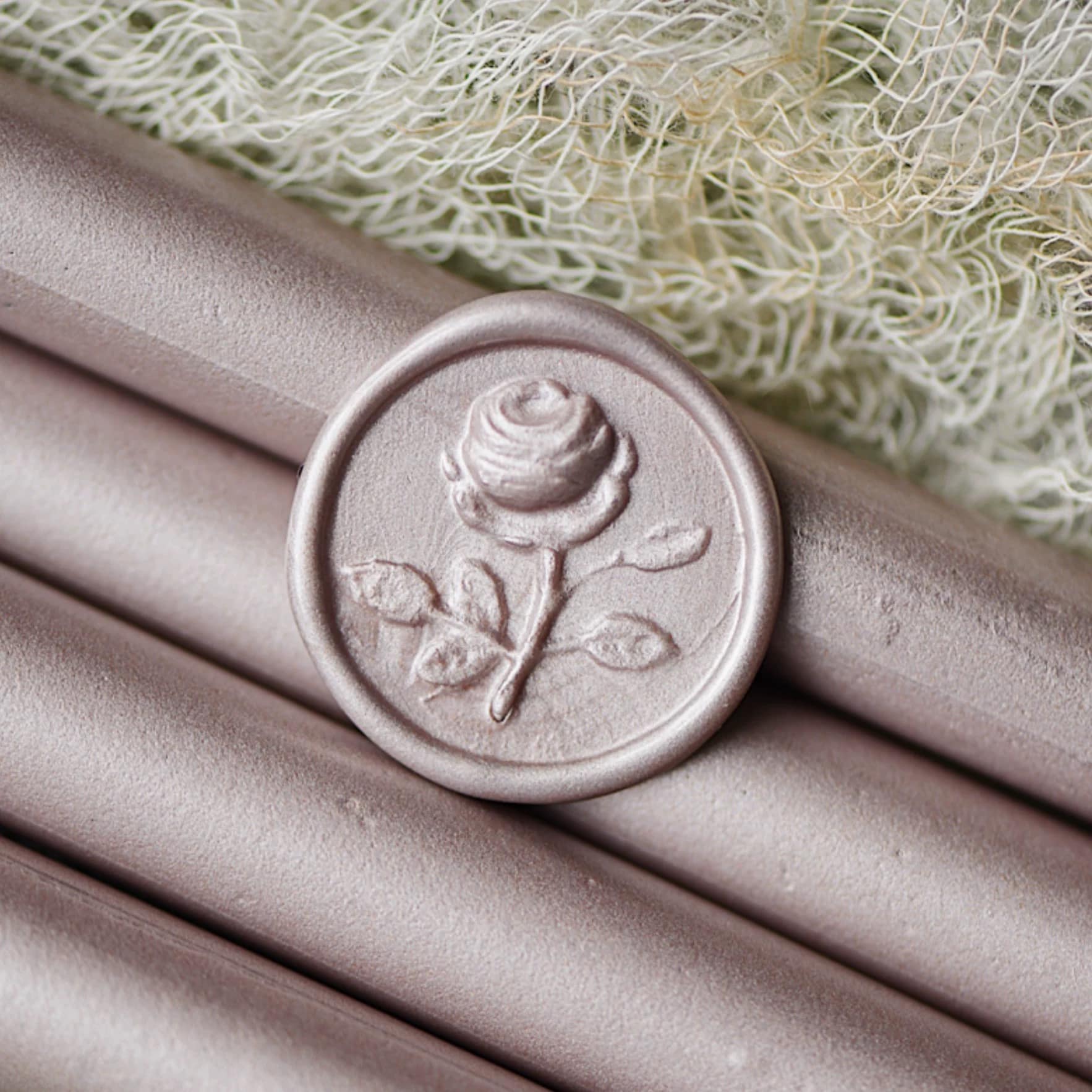 champagne purple sealing wax sticks