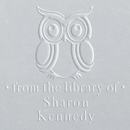 custom library book embosser Owl