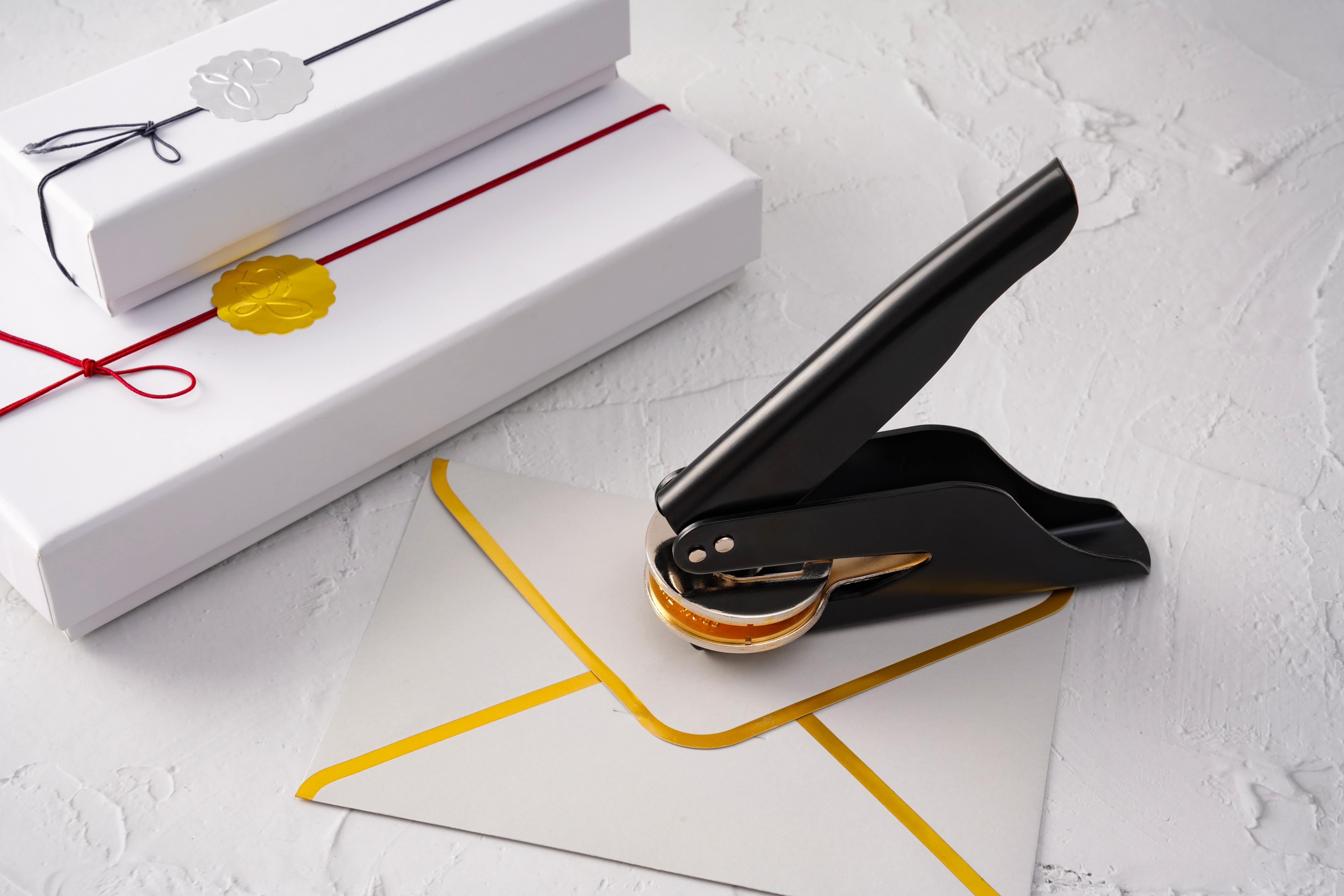 custom paper embossing machine