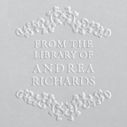 custom personal library book embosser Andrea