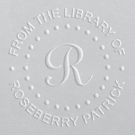 custom personal library book embosser Roseberry