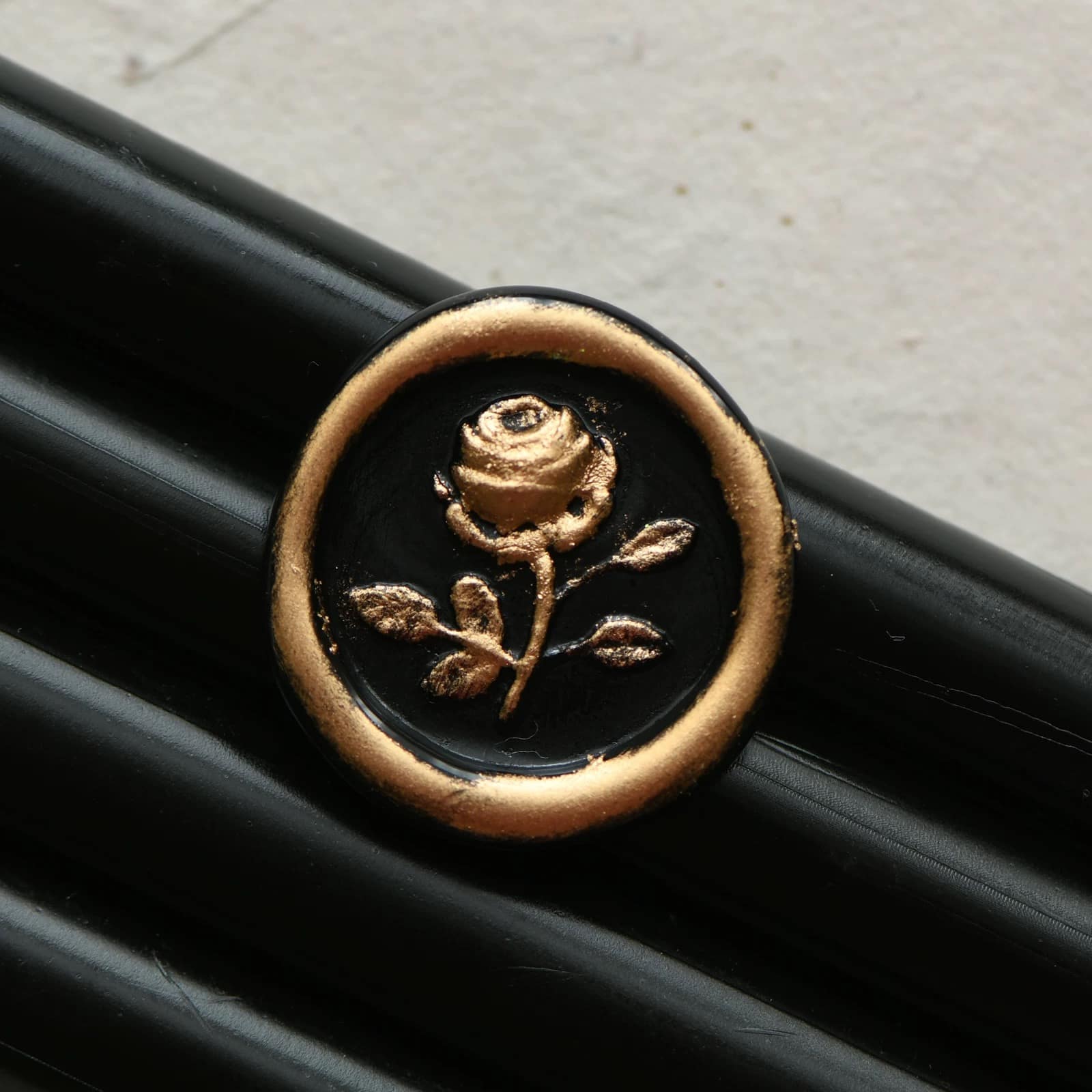 enamel black sealing wax sticks