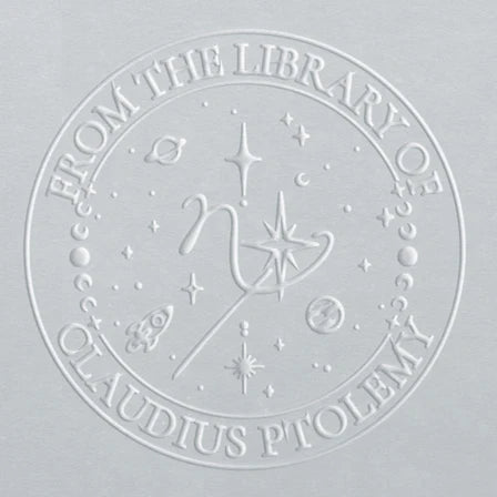 personal book embosser zodiac Capricorn