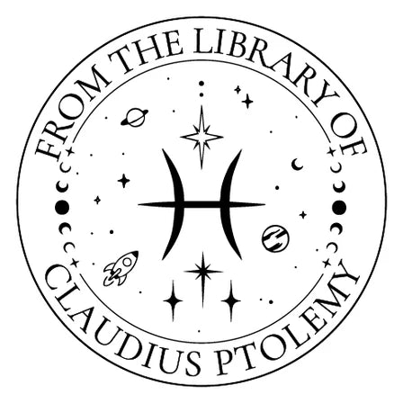 personal book embosser zodiac Pisces