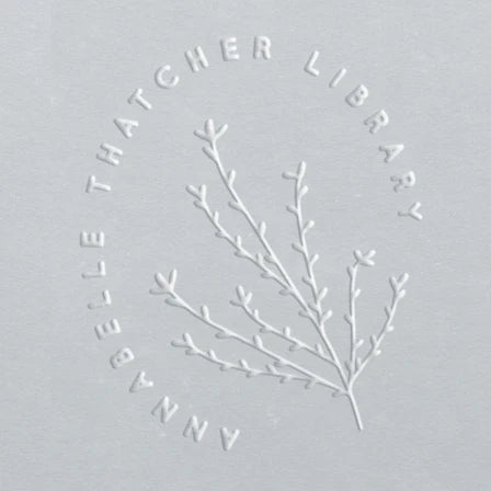 personal custom book embosser Annabelle