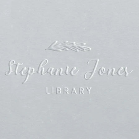 personal library book embosser Stephanie