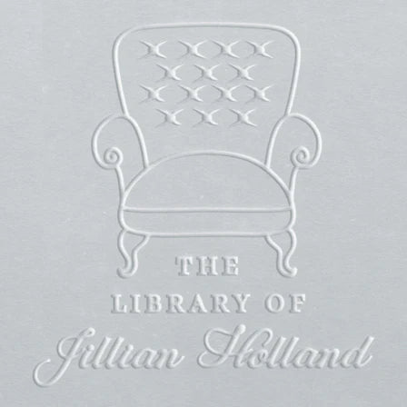 personal library book stamp embosser chair