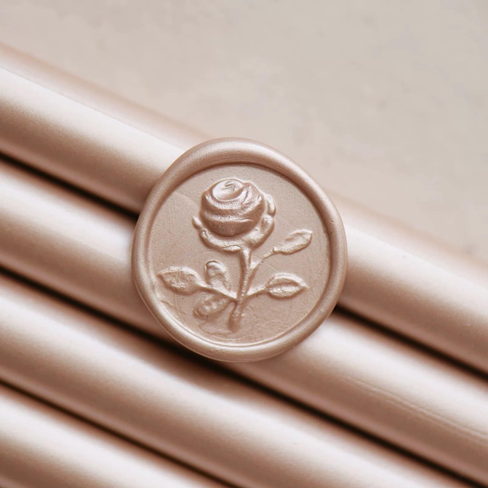 vintage wax seal sticker