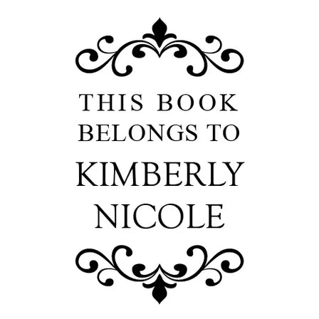 custom embosser Nicole design