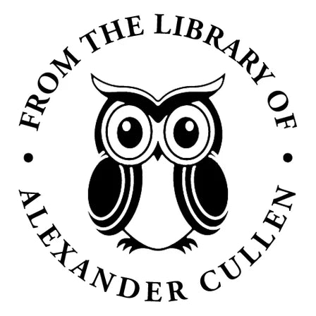 custom embosser Owl Circle design