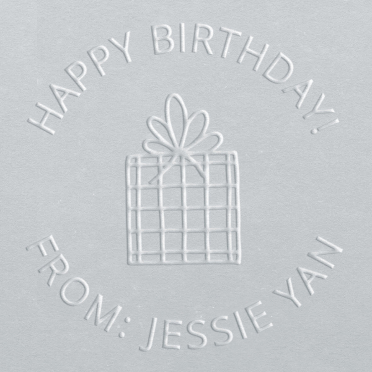 Holiday Embosser - Birthday Gift