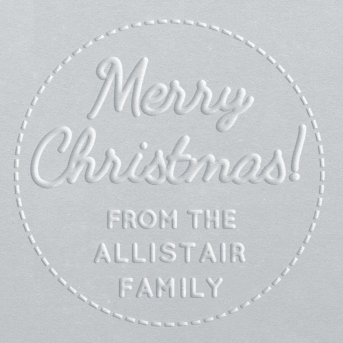 Holiday Embosser - Merry Christmas