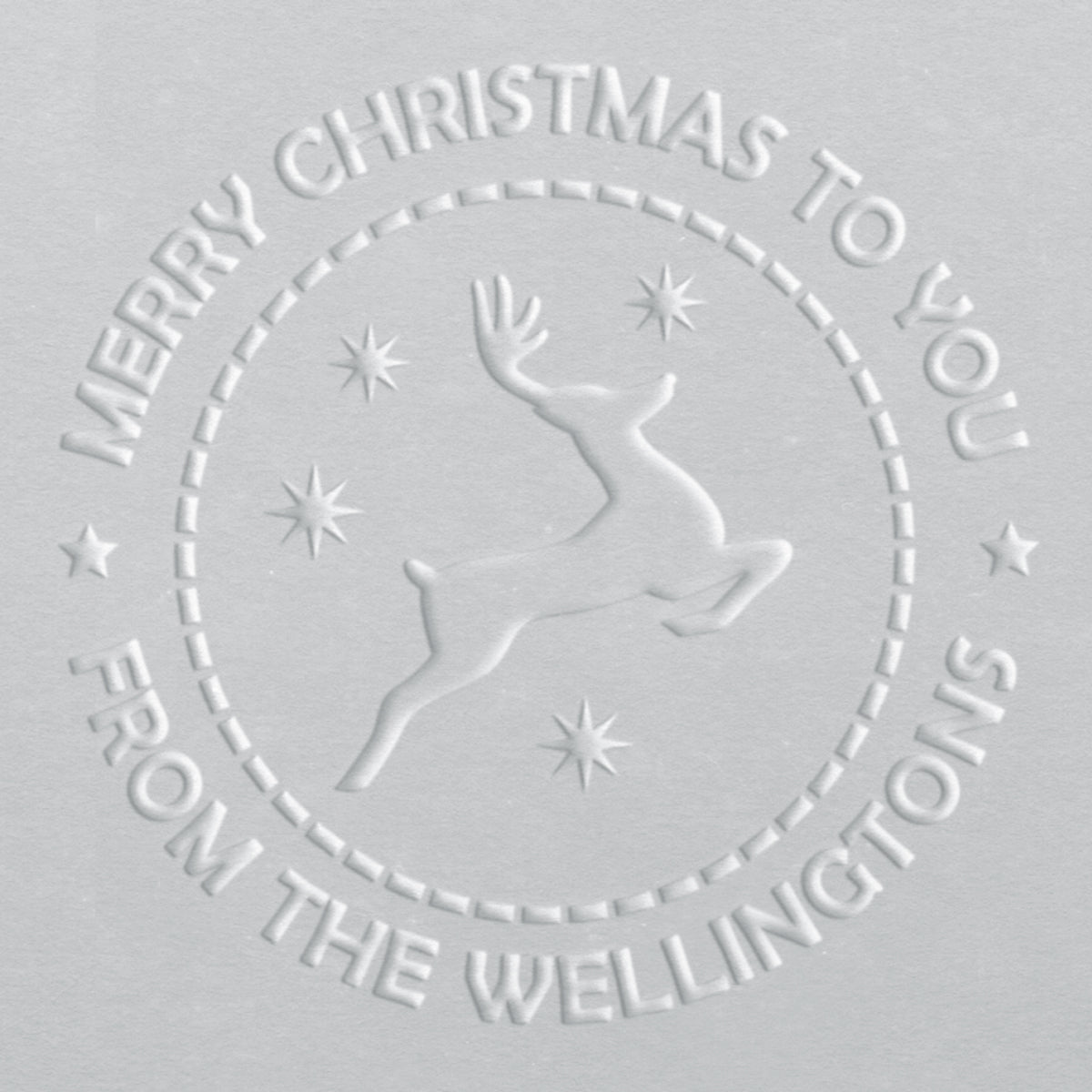 Holiday Embosser - Reindeer