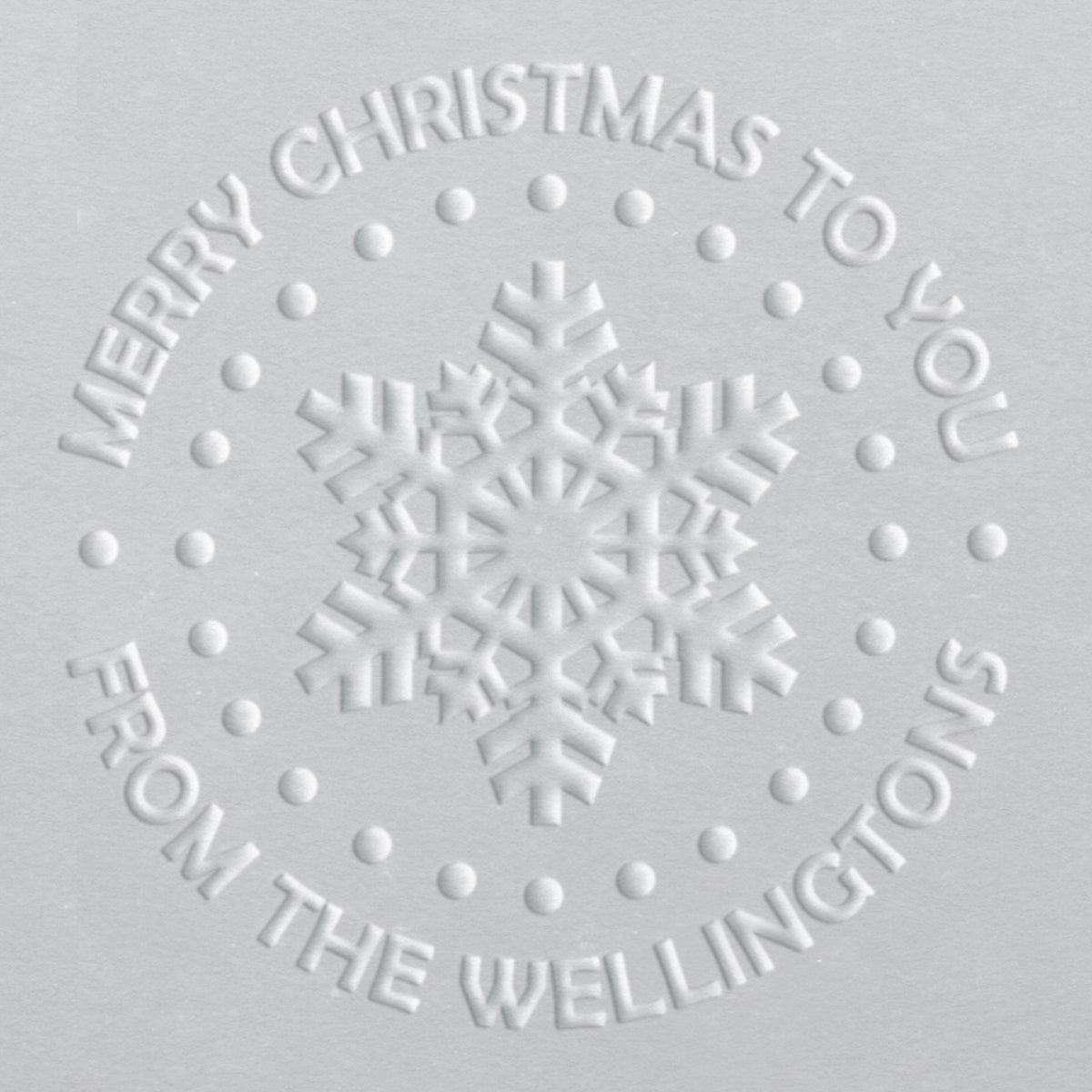 Holiday Embosser - Snowflake