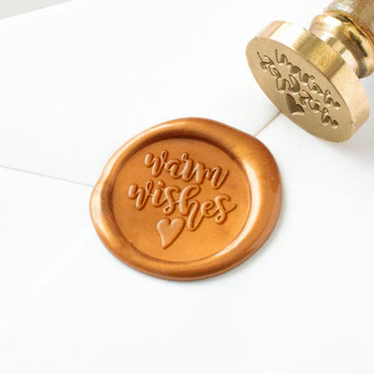 Wax Seal Stamp - Warm Wishes