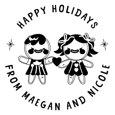 Holiday Embosser - Handdrawn Christmas Tree