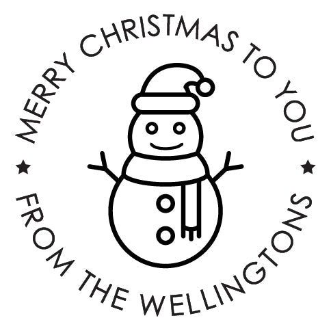 Holiday Embosser - Snowman