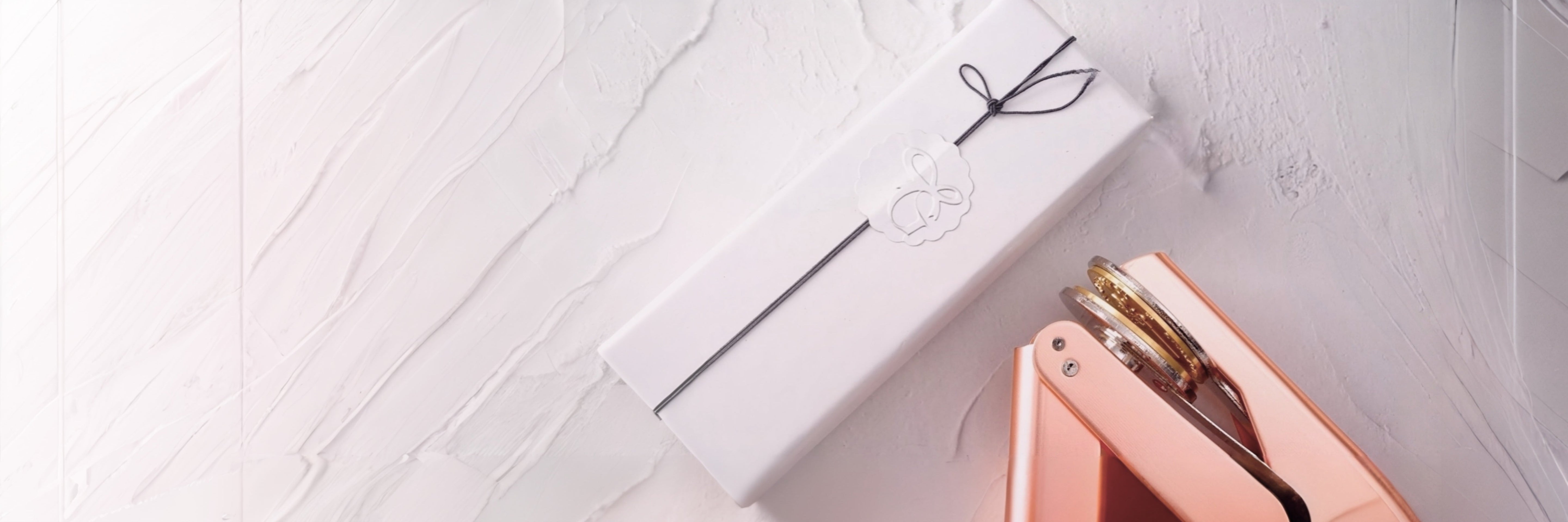 name initials monogram embosser