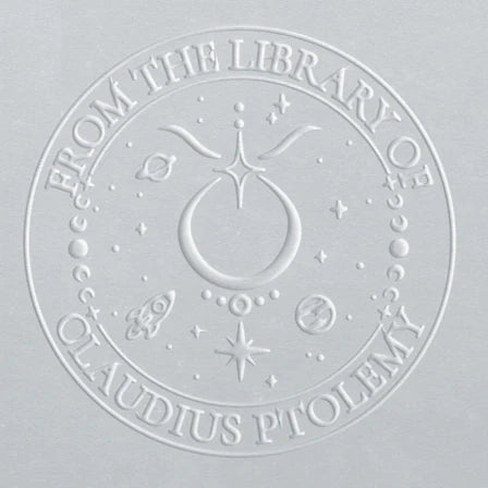 personal book embosser zodiac Taurus