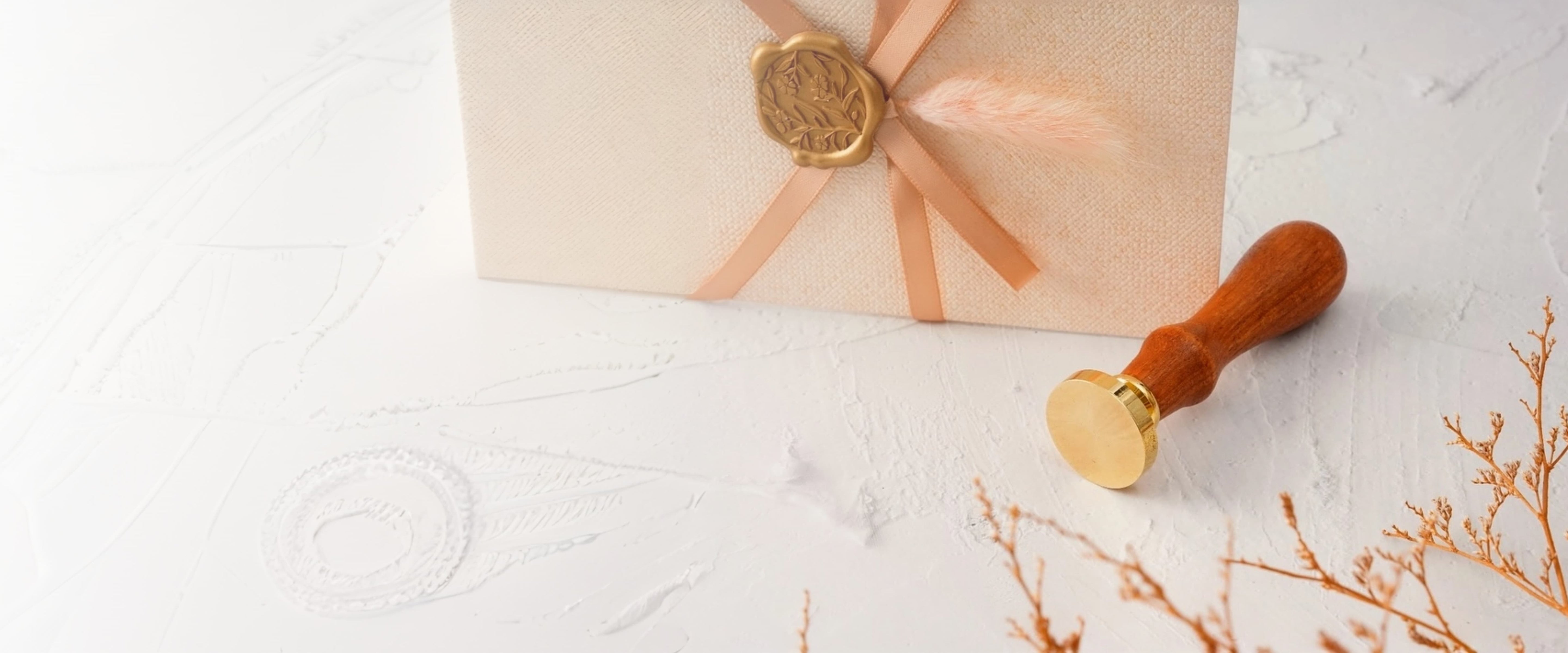 wax stamp logo & symbols