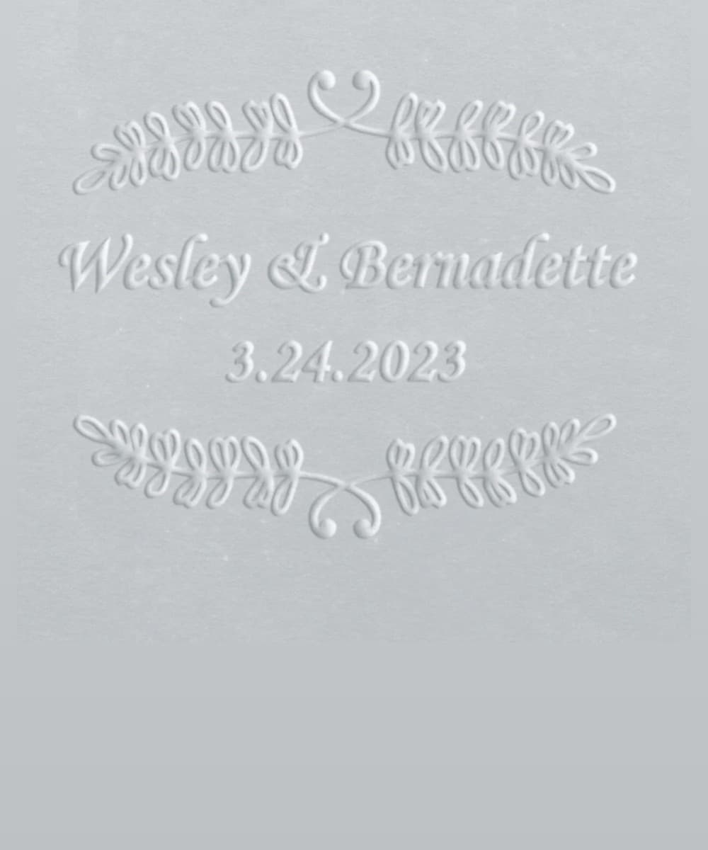 wedding embosser for invitations & save the dates